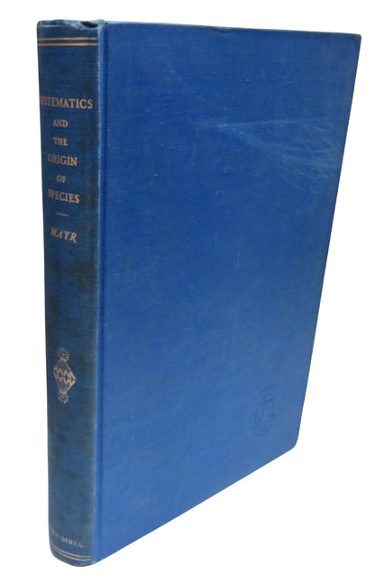 Systematics and The Origin of Species From The Viewpoint of a Zoologist By Ernst Mayr 1949 book front cover