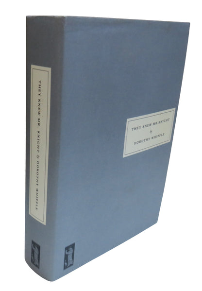 They Knew Mr. Knight By Dorothy Whipple 2000 book front cover