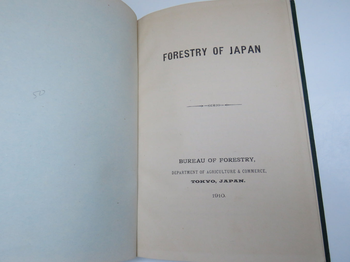 Forestry of Japan 1910