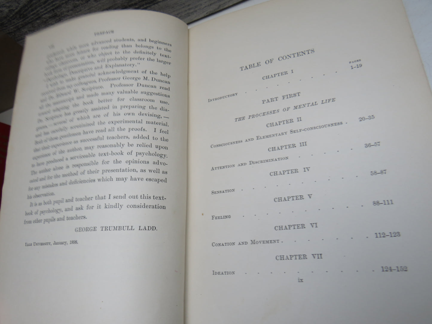Outlines of Descriptive Psychology, A Text-book of Mental Science for Colleges and Normal Schools by George Trumbull Ladd, 1898