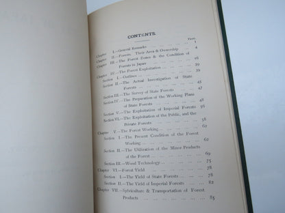 Forestry of Japan 1910 book image 4