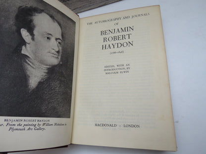 The Autobiography and Journals of Benjamin Robert Haydon (1786-1846) 1950