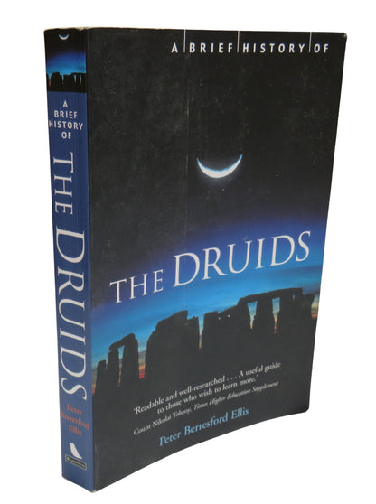 A Brief History of The Druids by Peter Berresford Ellis, 2002 book front cover