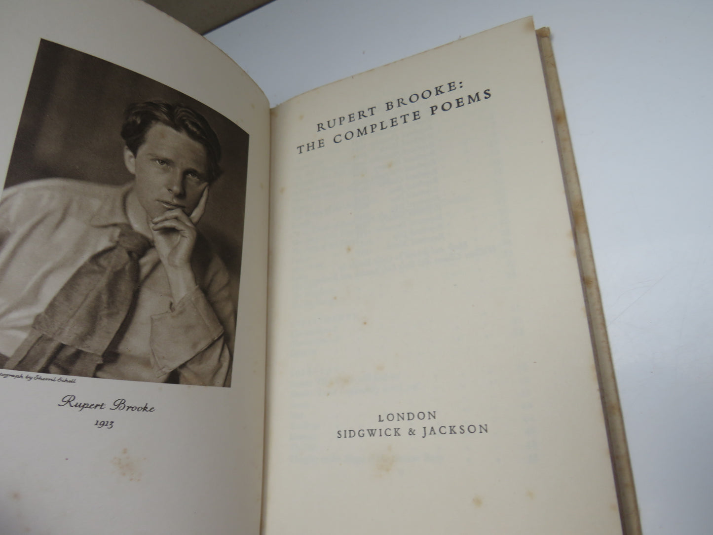 Rupert Brooke The Complete Poems 1957