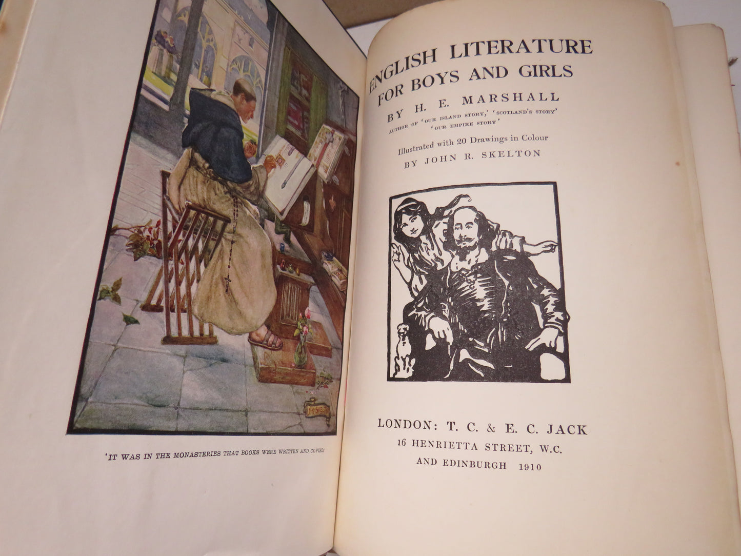 English Literature For Boys and Girls By H. E. Marshall 1910