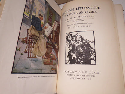 English Literature For Boys and Girls By H. E. Marshall 1910 book image 3