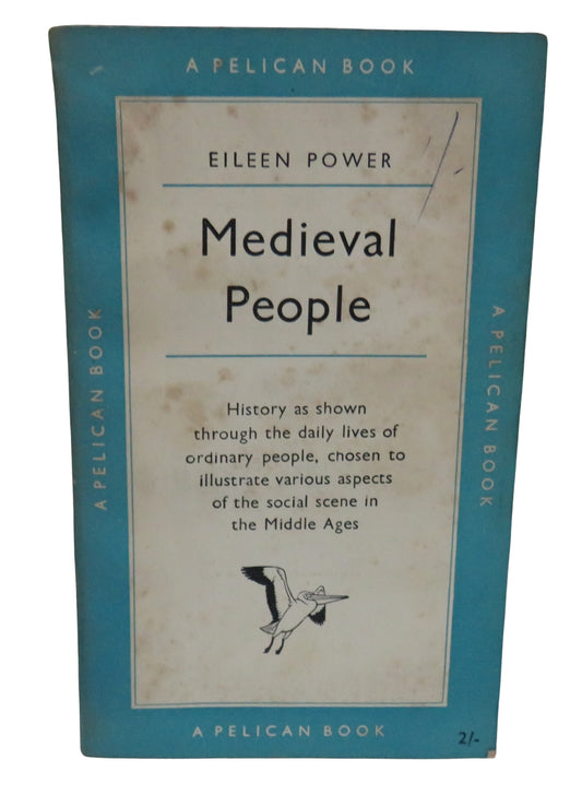 Medieval People By Eileen Power 1954 A Pelican Book - Vintage