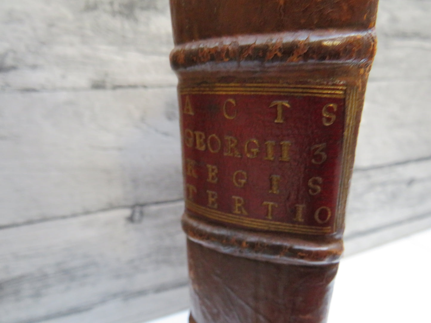 Anno Regni Georgii III. Regis Magna Britannia, Francia & Hibernia Tertio 1762