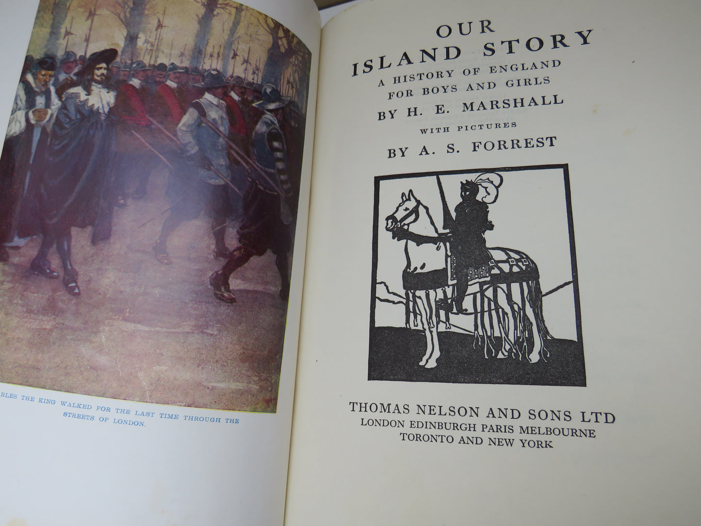 Out Island Story A History of England For Boys and Girls By H. E. Marshall