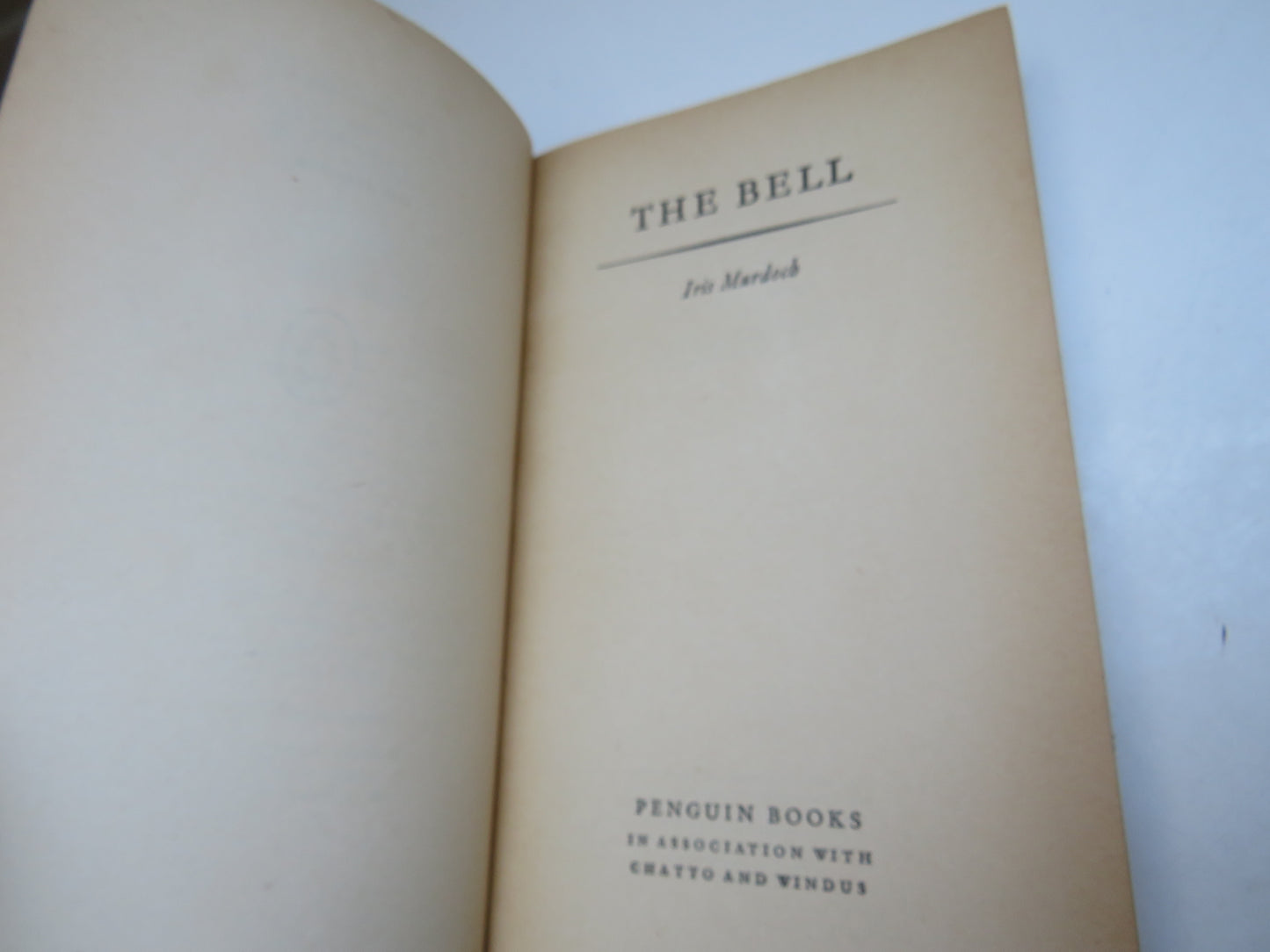The Bell By Iris Murdoch 1963 Penguin Books Vintage Book