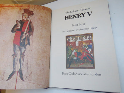 The Life and Times of Henry V By Peter Earle 1972 book image 3