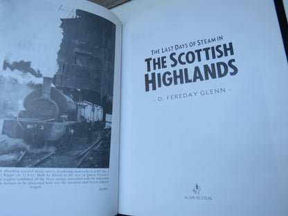 The Last Days of Steam In The Scottish Highlands By D. Fereday Glenn 1991 book image 3