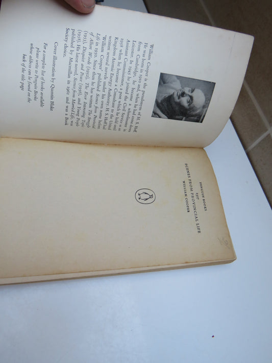 Scenes From Provincial Life By William Cooper 1961 Penguin Books