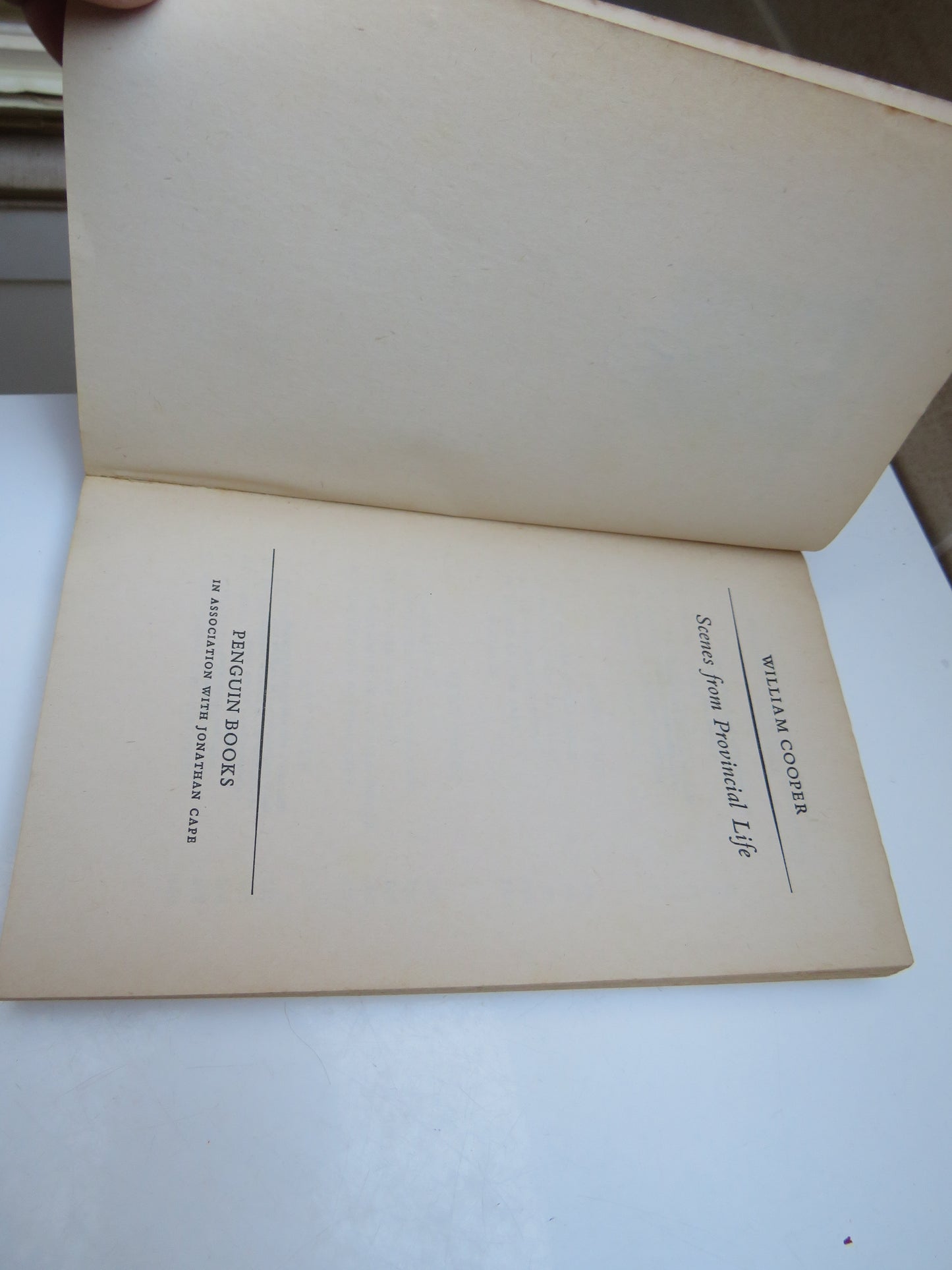 Scenes From Provincial Life By William Cooper 1961 Penguin Books