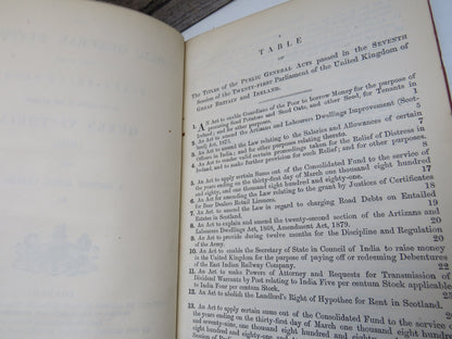 The Public General Statutes Passed In The Forty-Third Year of the Reign of Her Majesty Queen Victoria 1880: With A Copious Index Tables 1880