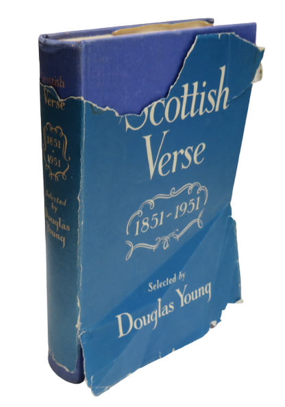 Scottish Verse 1851-1951 by Douglas Young, 1952 book front cover