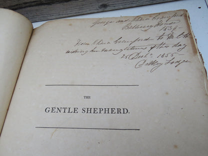 The Gentle Shepherd A Pastoral Comedy By Allan Ramsay 1808