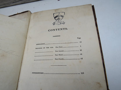 The Pilgrims of the Sun; A Poem. By James Hogg 1815