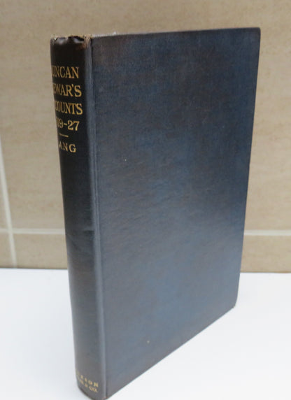 Duncan Dewar, A Student of St. Andrews 100 Years Ago, His Accounts, With a Commentary by the late Si book image 2