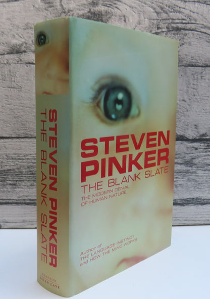 The Blank Slate The Modern Denial of Human Nature By Steven Pinker 2002 1st Edition book front cover