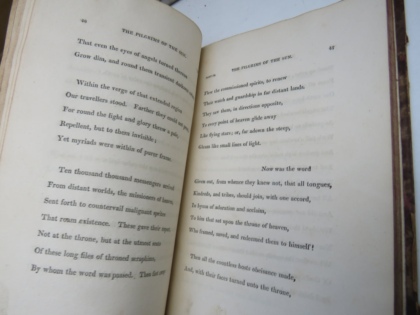 The Pilgrims of the Sun; A Poem. By James Hogg 1815