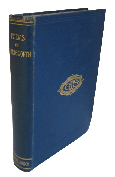 Poems of Wordsworth Chosen and Edited By Matthew Arnold 1912 book front cover
