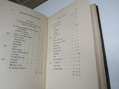 Duncan Dewar, A Student of St. Andrews 100 Years Ago, His Accounts, With a Commentary by the late Si book image 6