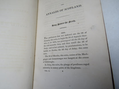 The Historical Works of Sir James Balfour Volume II 1824 (Antique History Book) book image 6