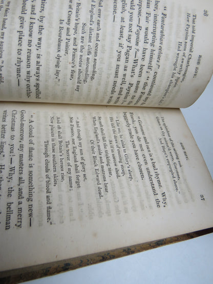 Rob Roy By Sir Walter Scott 1818 2nd Edition 3 Volume Set
