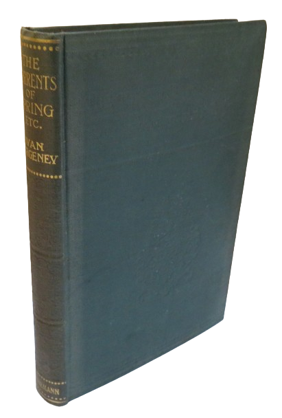 The Torrents of Spring Etc By Ivan Turgenev 1924 book front cover