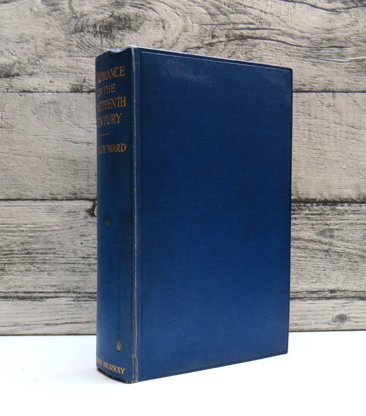 A Romance of the Nineteenth Century Compiled From The Letters and Family Papers of Baliol, Viscount Esher By C.H. Dudley Ward 1923 book front cover