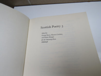 Scottish Poetry 5 Edited by George Bruce, Maurice Lindsay and Edwin Morgan book image 3