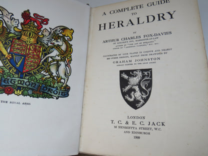 A Complete Guide To Heraldry By Arthur Charles Fox-Davies 1909 book image 4