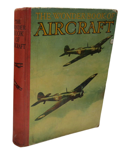 The Wonder Book of Aircraft 8 Colour Plates 250 Illustrations book front cover
