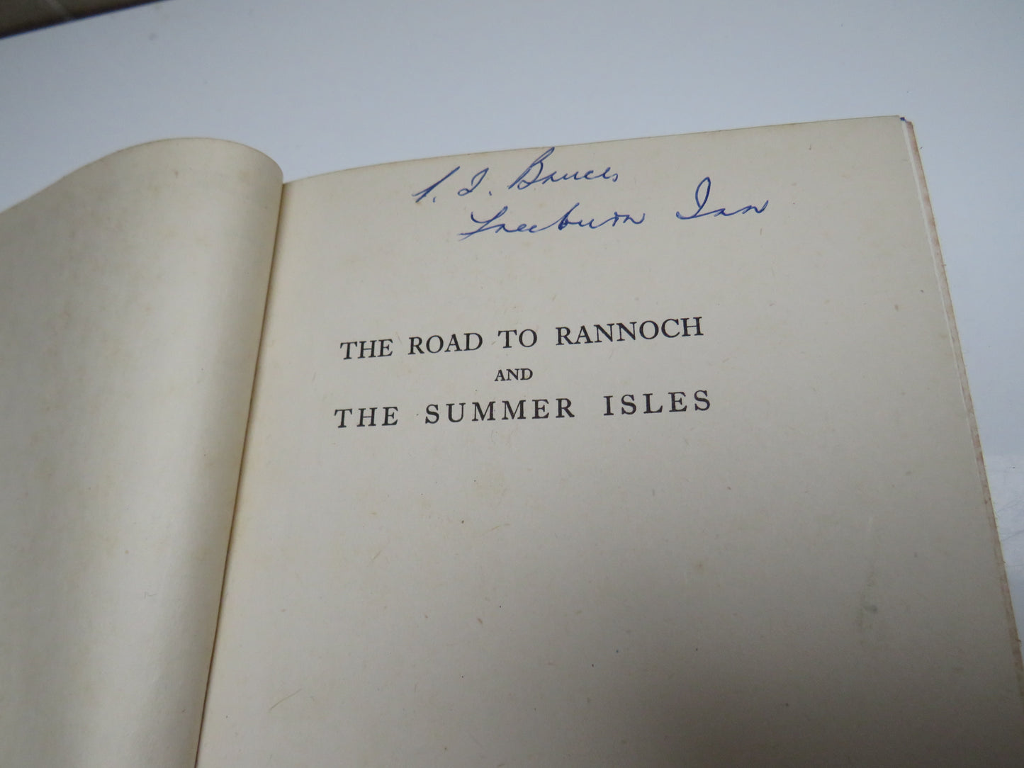 The Road to Rannoch and the Summer Isles by Ratcliffe Barnett, 1946