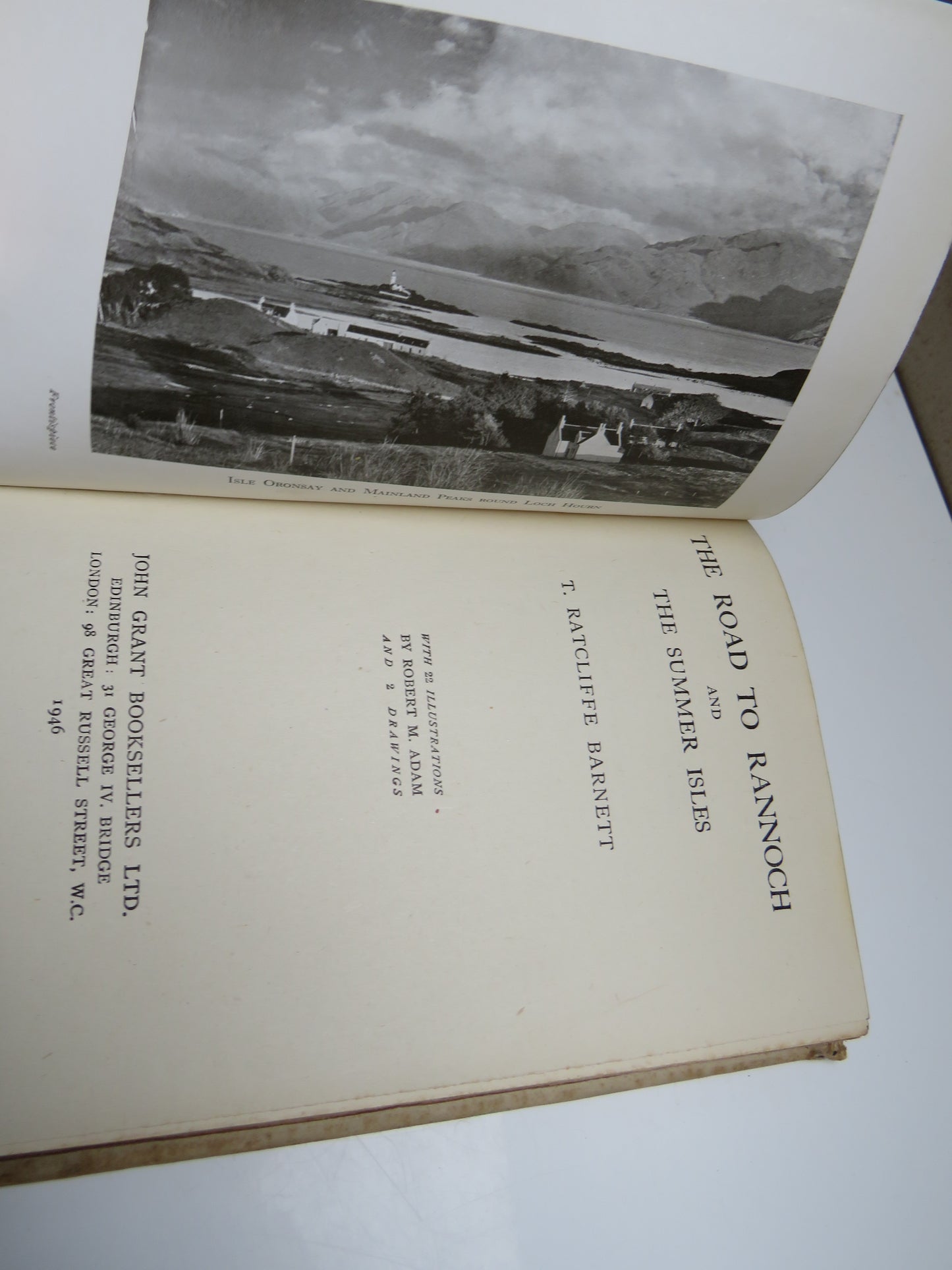 The Road to Rannoch and the Summer Isles by Ratcliffe Barnett, 1946