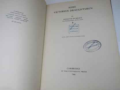 Some Victorian Draughtsmen By Hesketh Hubbard 1944 book image 3