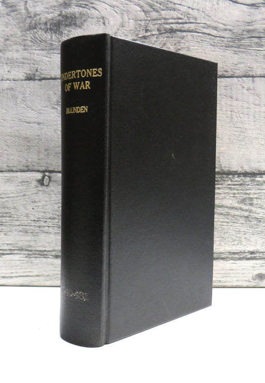 Undertones of War By Edmund Blunden 1928 book front cover