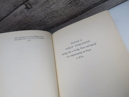 Undertones of War By Edmund Blunden 1928