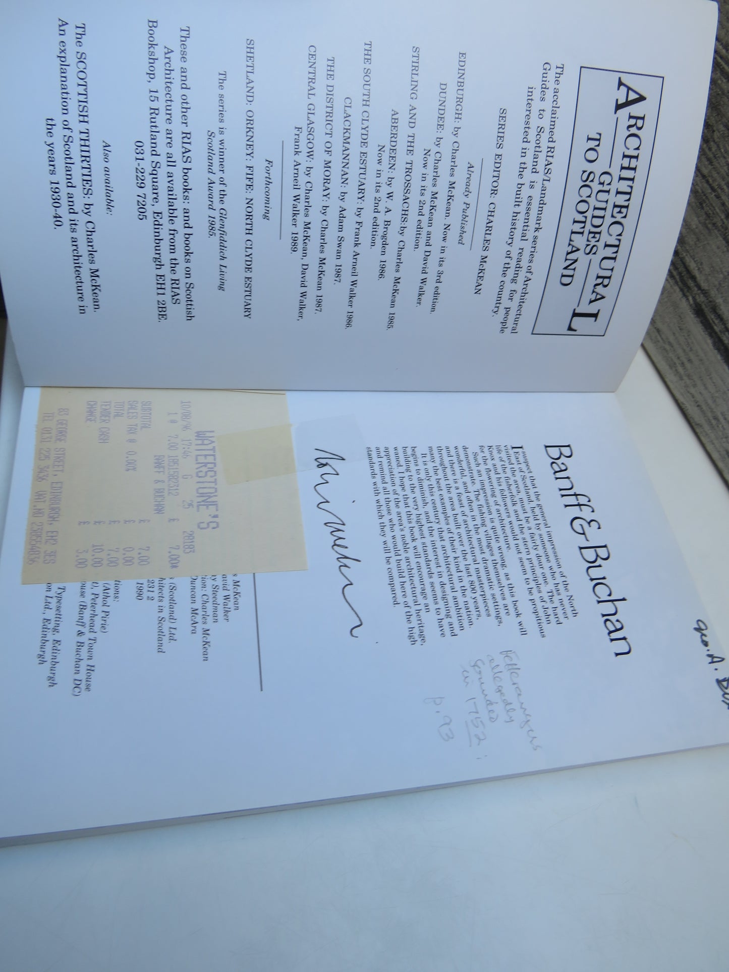 Banff & Buchan An Illustrated Architectural Guide
