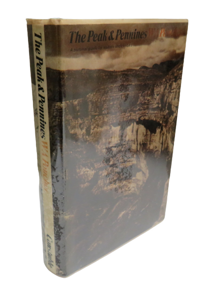 The Peak and Pennines from Dovedale to Hadrian's Wall by W. A. Poucher, 1973 book front cover