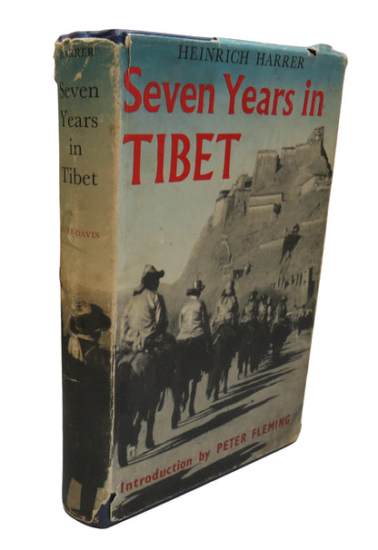 Seven Years In Tibet By Heinrich Harrer 1953 book front cover
