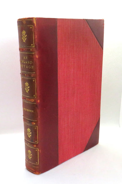 An Inland Voyage By Robert Louis Stevenson 1908 book front cover