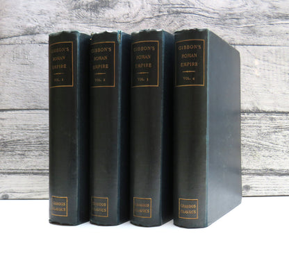 The Decline and Fall of the Roman Empire By Edward Gibbon In Four Volumes