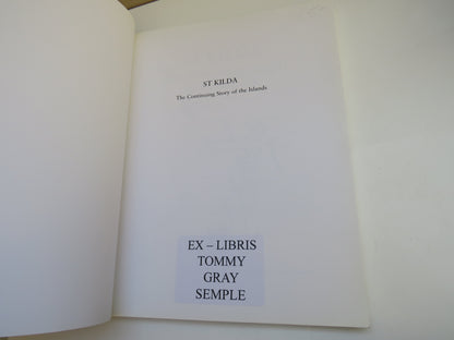 St Kilda, The Continuing Story of the Islands, Edited by Meg Buchanan, 1995 book image 3
