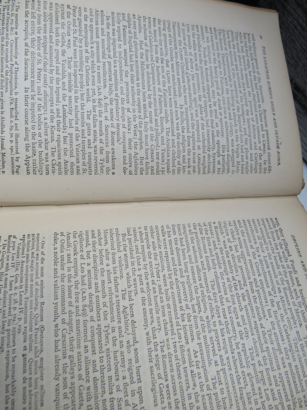 The Decline and Fall of the Roman Empire By Edward Gibbon In Four Volumes