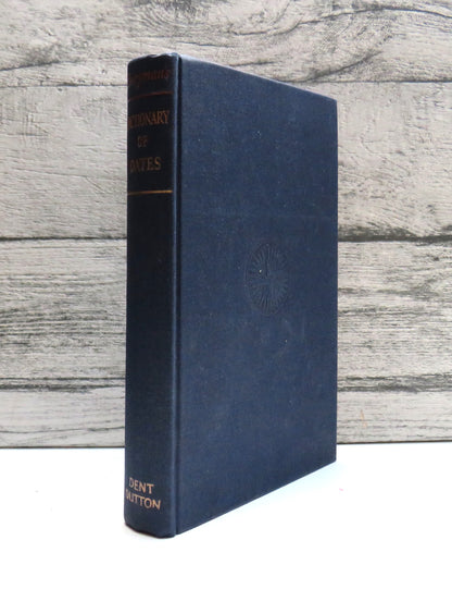 Everyman's Dictionary of Dates 4th Edition 1964
