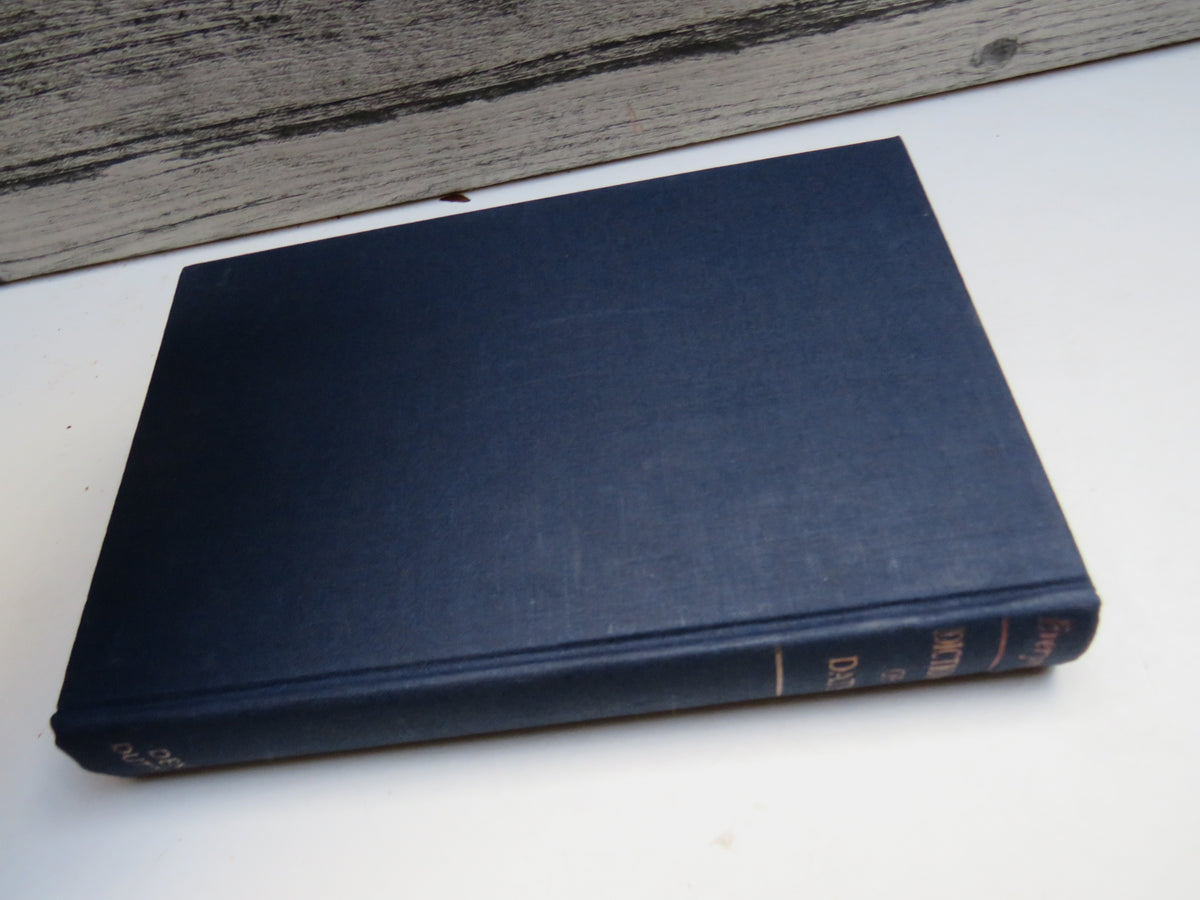 Everyman's Dictionary of Dates 4th Edition 1964