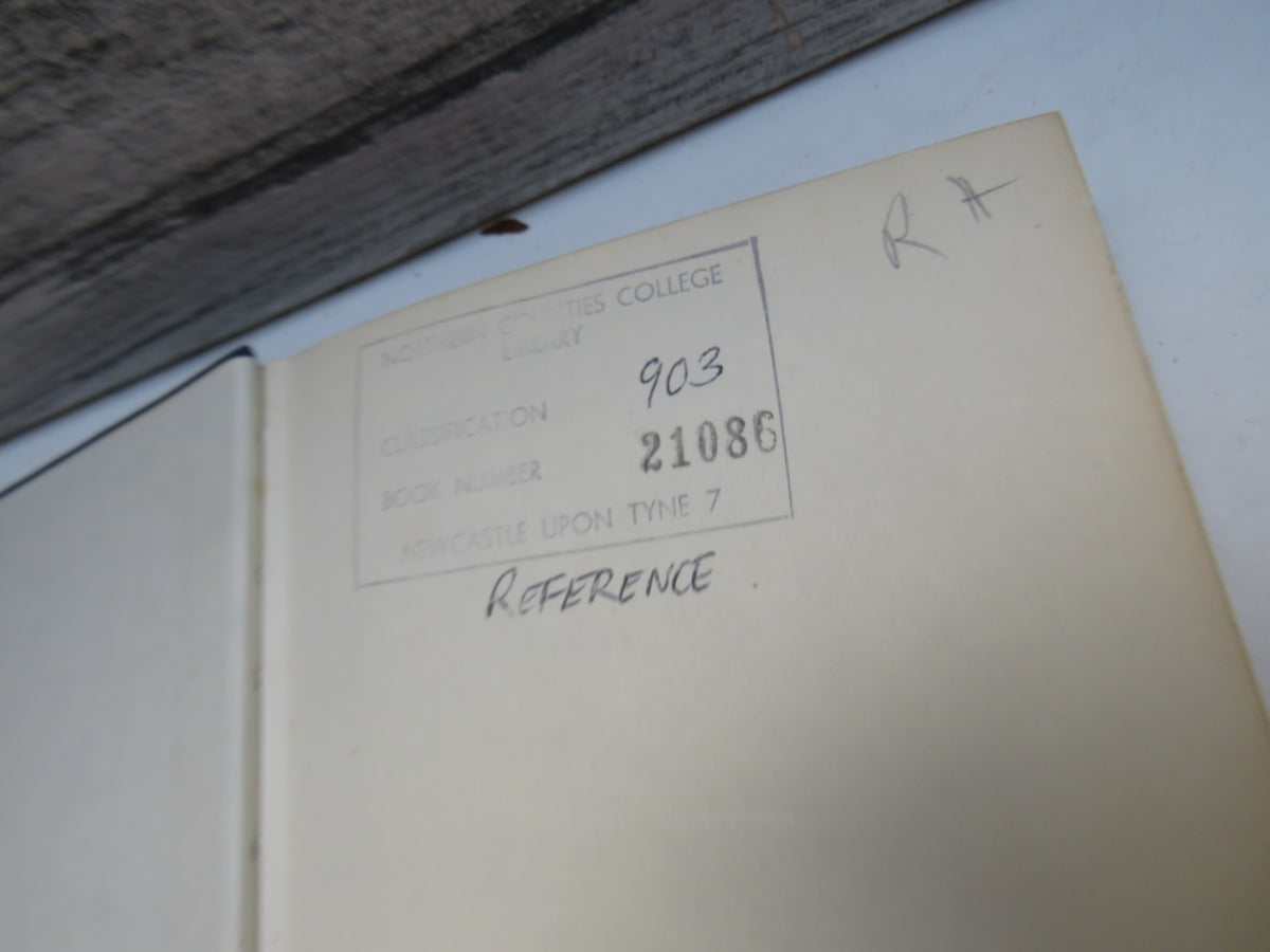 Everyman's Dictionary of Dates 4th Edition 1964
