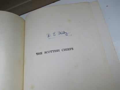 The Scottish Chiefs By Jane Porter 1923 book image 4
